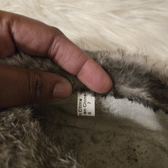 Women's Softmoc Cozy Gray and Brown  Shoe Size 7 Flats Moccasins Style - Picture 8 of 9